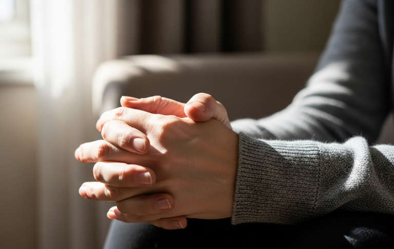 Clasped hands 768 Clasped hands